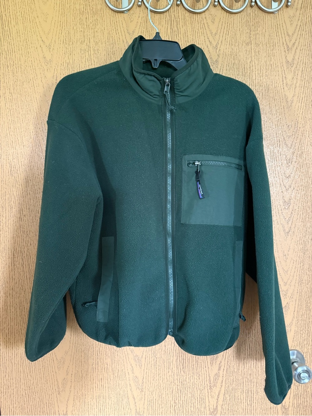 Women’s Patagonia Green Full-Zip Fleece Jacket